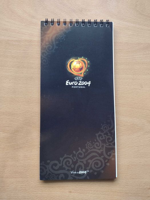 Caderno Euro 2004