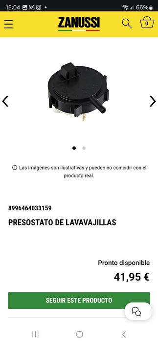 Presostato lavadora roupa