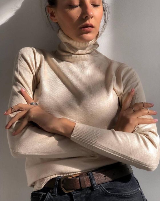 АКЦІЯ!Водолазка, гольфик під горло, гольф з підворотом.Розміри(42до56)