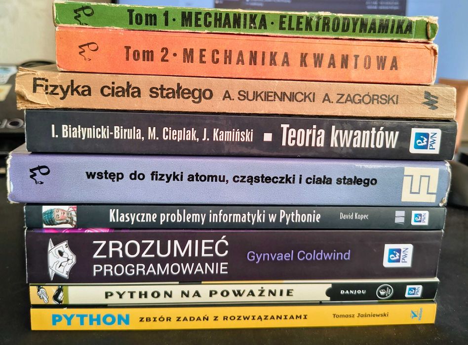 Korepetycje fizyka, matematyka, programowanie (Python, C++, Java)
