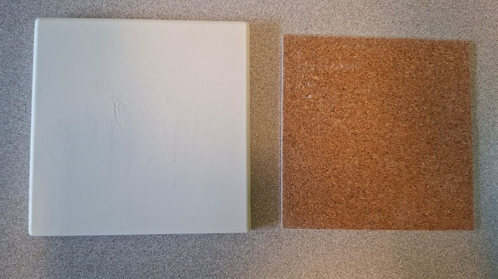 Lote de 12 Azulejos para Pintura com Base Autocolante