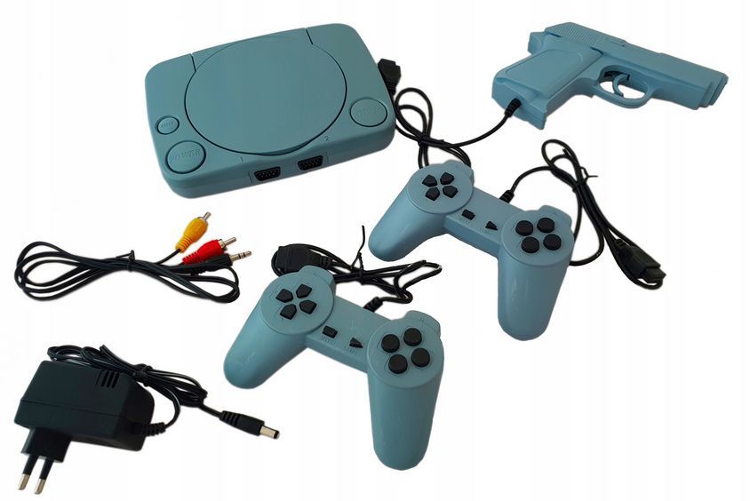 Konsola Tv Retro Na Kartridż Dyskietke + Pistolet