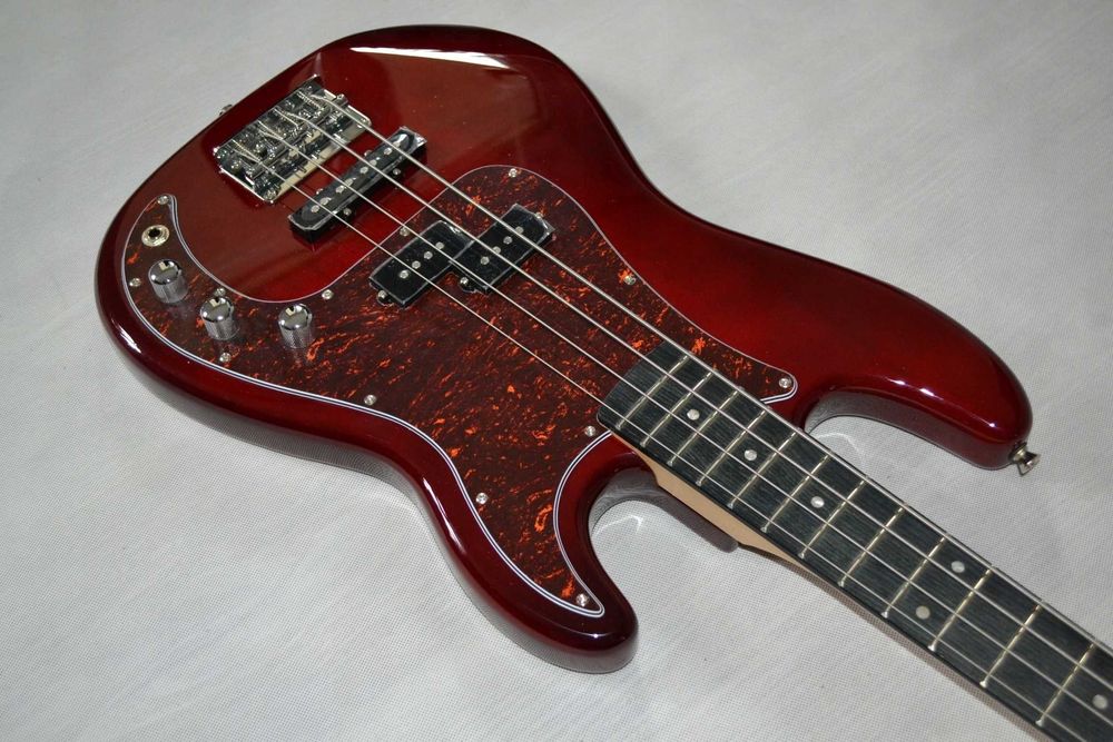 Harley Benton PJ-4 HTR nowa gitara basowa - ustawiona!