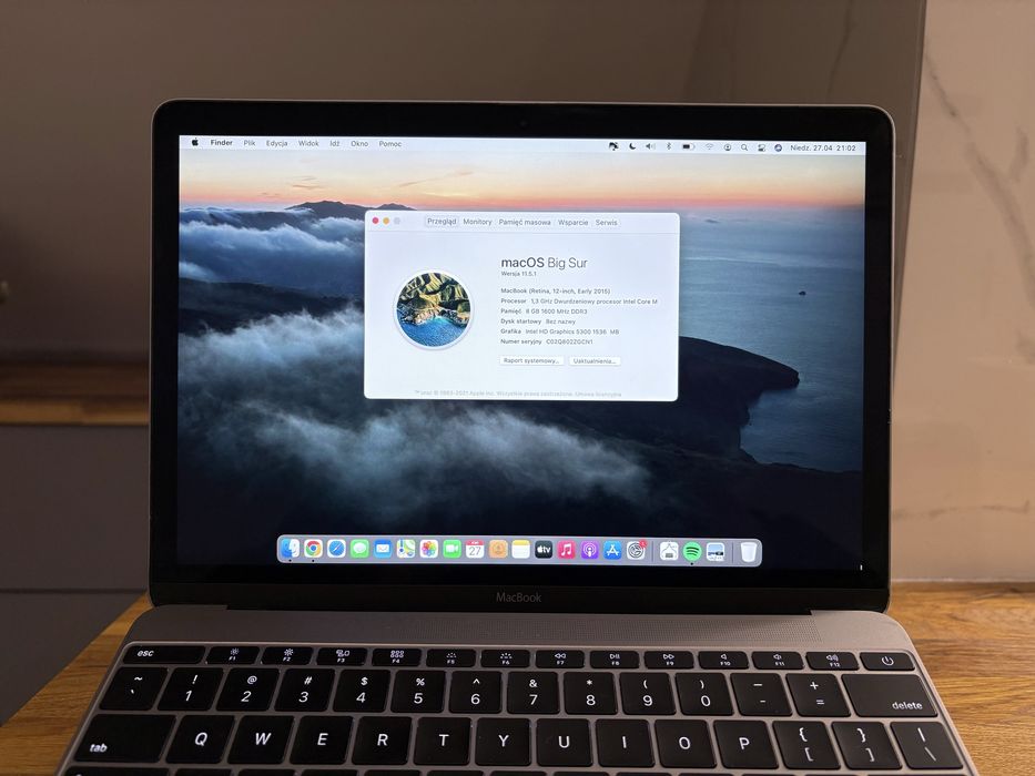 Laptop Macbook (12 inch, 2015) Retina