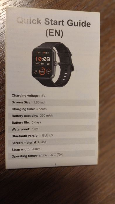 Смарт годинник Blackview r50 новий