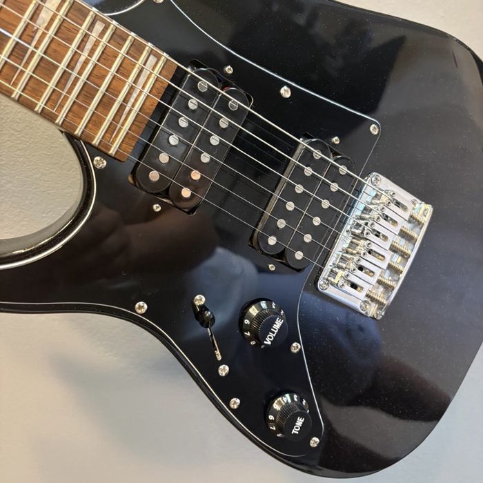 Gitara leworęczna Ibanez GRGM21L Mikro Black Night