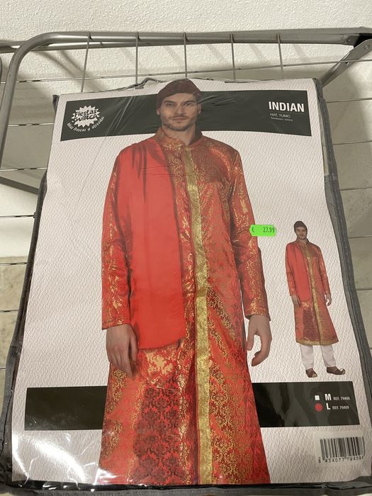 Fantasia/Mascara Carnaval de Indiano