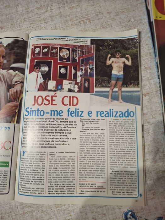 Revistas antigas nova gente e televisão