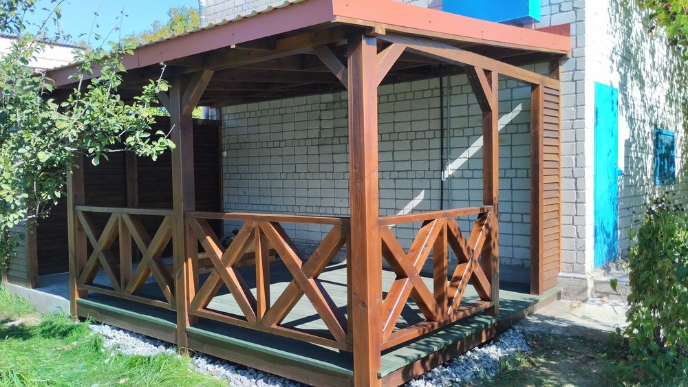 Продам беседку 2.5*3, 3*3, 4*3