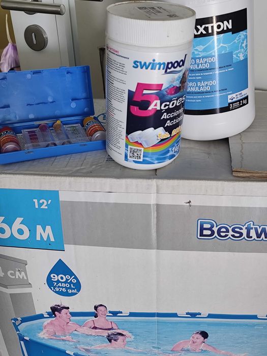 Piscina Bestway usada