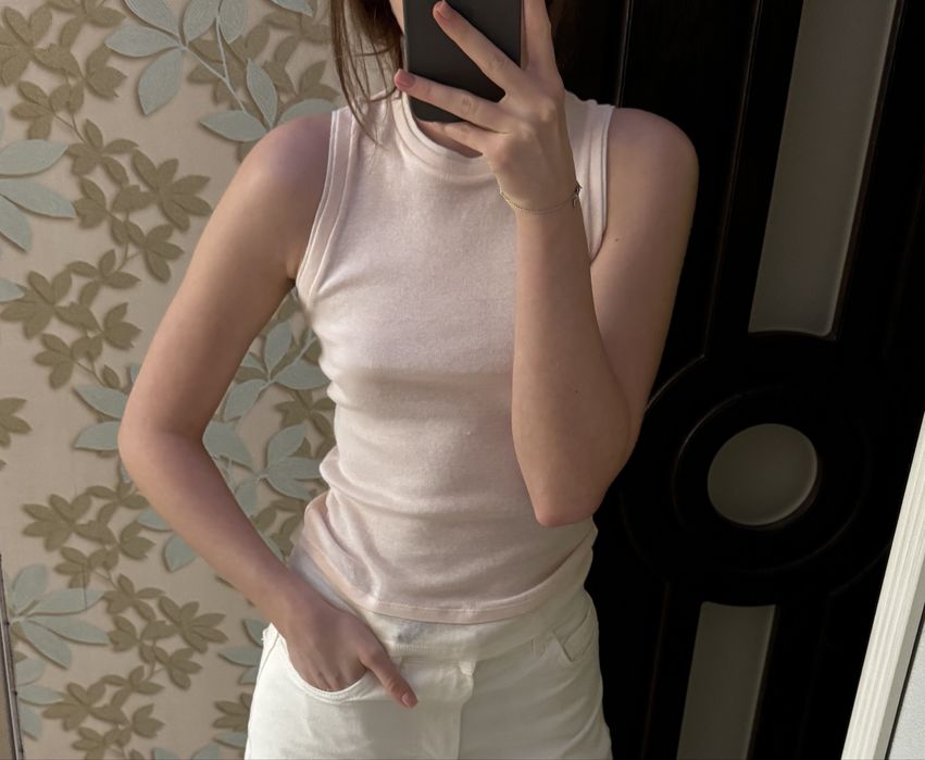 Рожева майка Zara