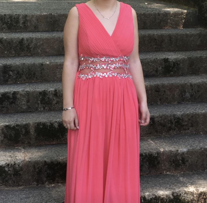 Vestido de cerimónia comprido