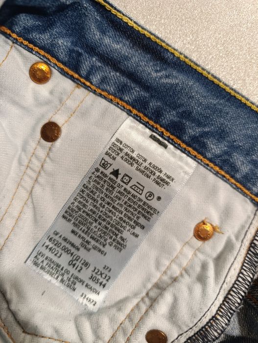 Levi's W32L32 Levi's 32/32 Levi's 520 pas92 spodnie męskie