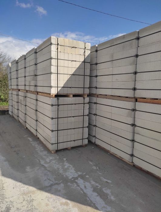 Газоблок та піноблок для житлового будівництва Бережани. Доставка