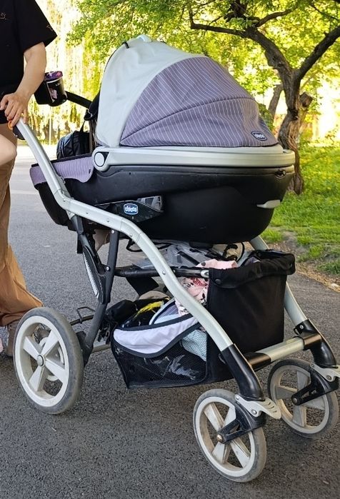 Коляска, люлька, CHICCO, 2 в 1, каляска