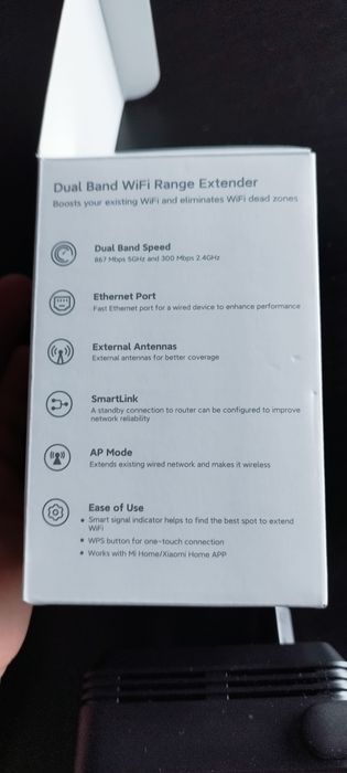 WiFi Aumento de Sinal Xiaomi AC1200