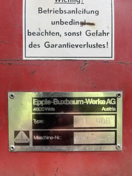 Rębak do gałęzi  Epple BL 900