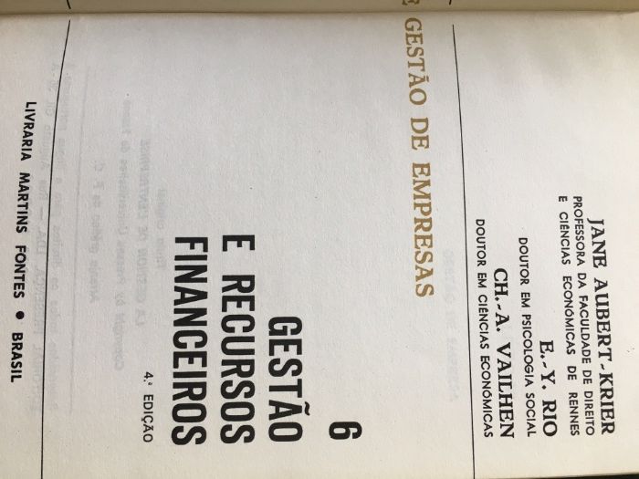 Livros de gestão