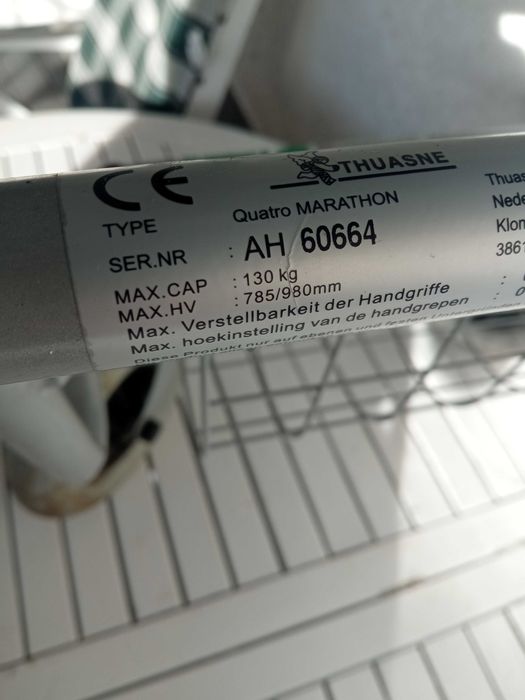 Thuasne balkonik chodzik rehabilitacyjny do 130kg