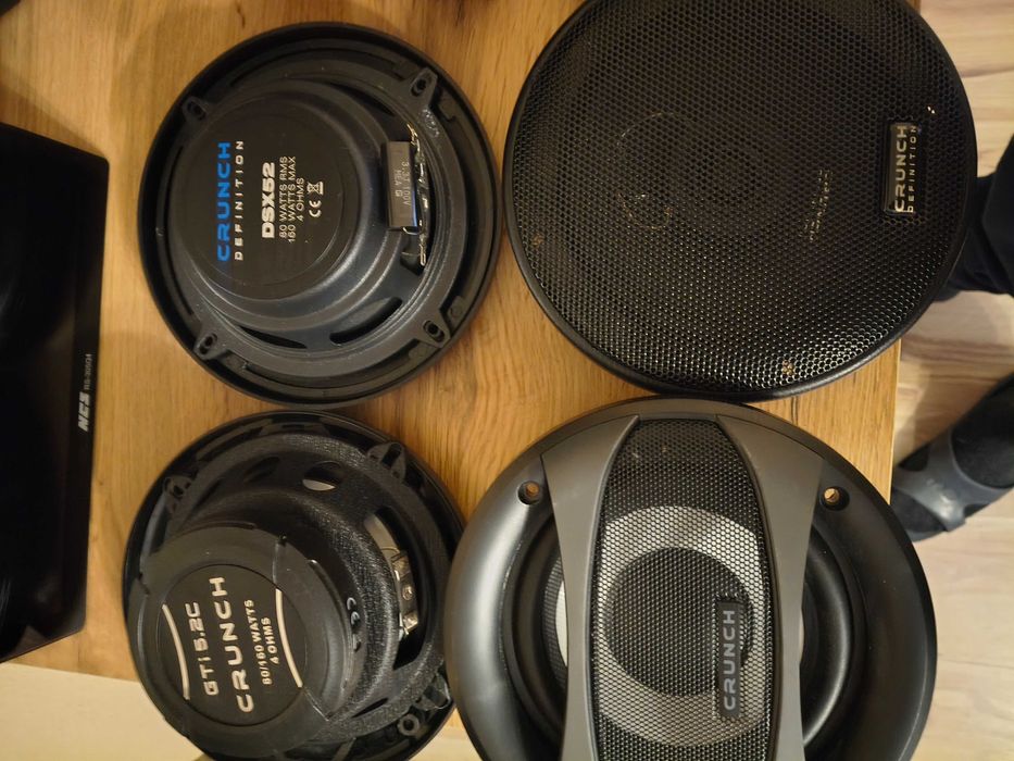 Głośniki  samochodowe Crunch