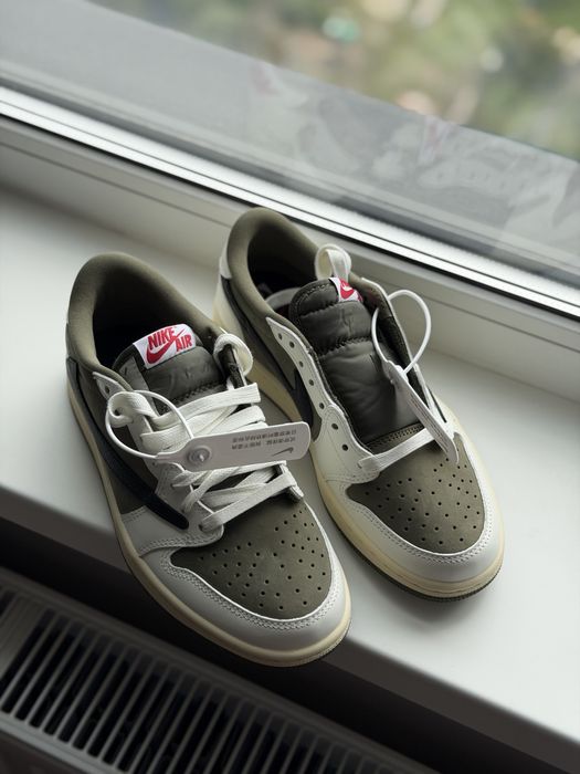 Jordan 1 retro low og sp Travis Scott medium olive