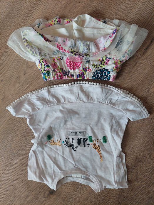 Śliczny komplet  na lato 3-6 miesiace