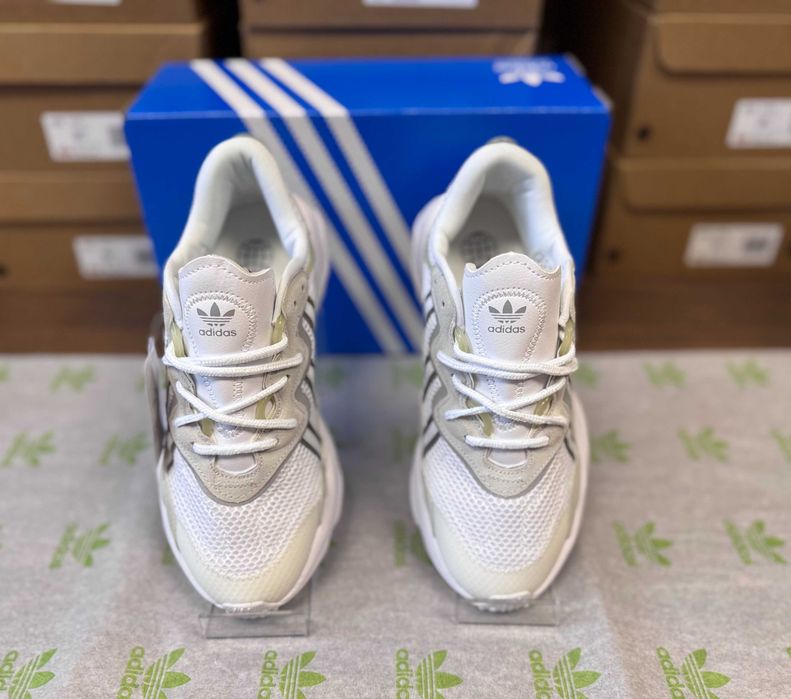 Кроссовки Мужские Adidas Ozweego White/Чоловічі Кросівки Адідас Озвіго/Кроссовки адидас Озвиго