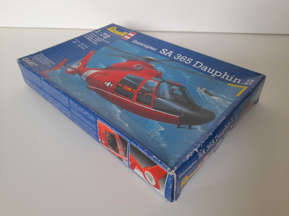 Model z 2002r. Eurocopter SA 365 Dauphin 2 Revell 04467 1:72