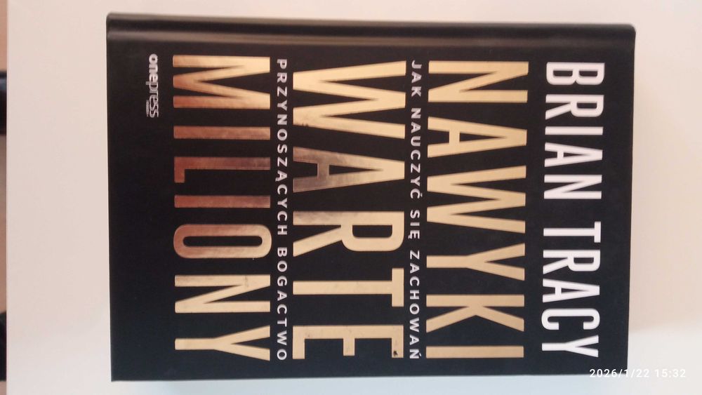 Książka "Nawyki warte miliony" Brian Tracy