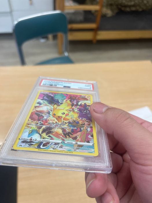 Karta Pokemon Pikachu 160/159 Crown Zenith PSA 9 Mint