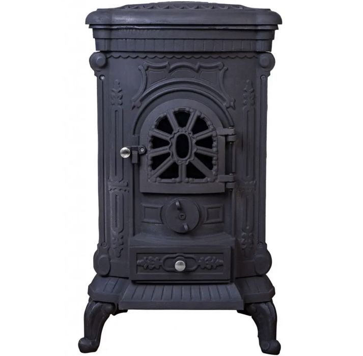 Печка чугунная Ingrid Koza Буржуйка камин топка! Піч камін пічка Bonro