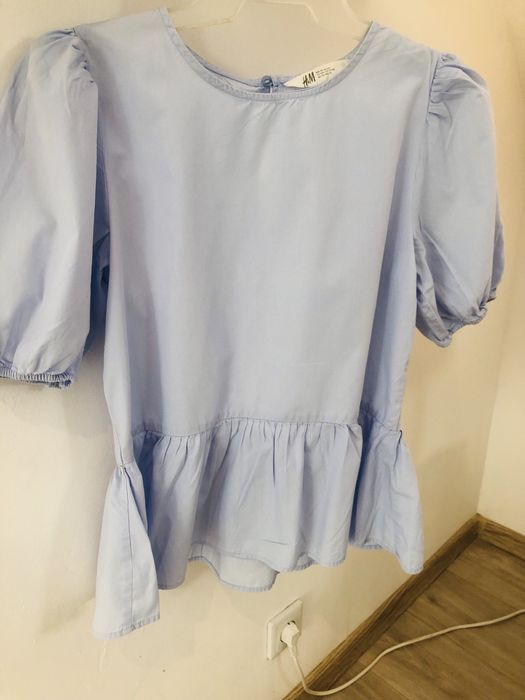 Bluzka z baskinką H&M - S/M