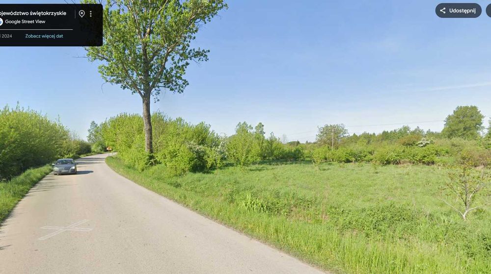 Działka 1000m2 z WZ na dom Bejsce blisko Kazimierza Wielka