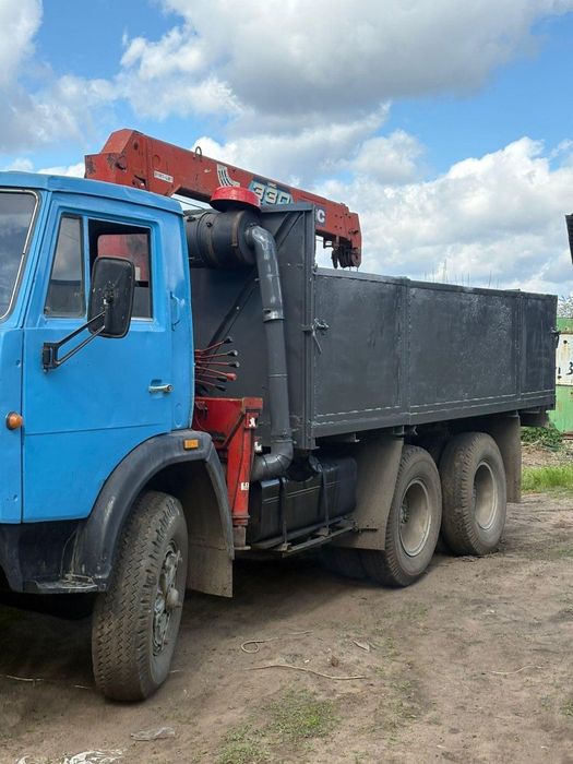 Оренда КАМАЗ с краном-манипулятором UNIC 330.