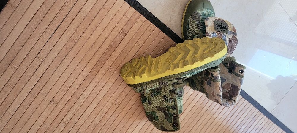 Botas Palladium Camufladas