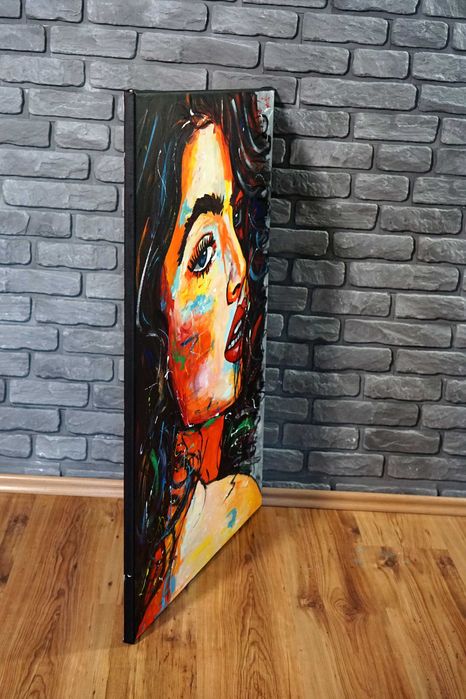 Malarstwo współczesne ręcznie malowany oryginalny obraz olejny portret