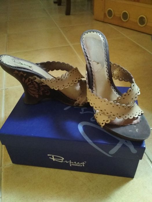 Женское Сабо кожа