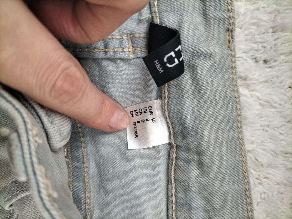 Dżinsy dzwony flare hm