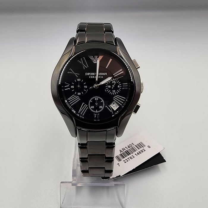 Armani White Ar1401 Emporio Armani AR1401 Ladies Chronograph