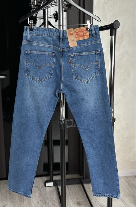 Оригінал 100% Преміум Levi’s 511 чоловічі джинси 34/32, 38/32