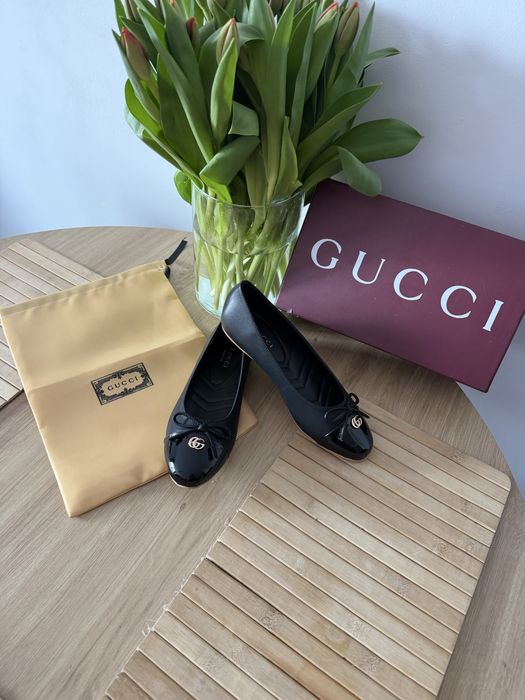 Balerinki Gucci Marmont Espadryle Mokasyny GG