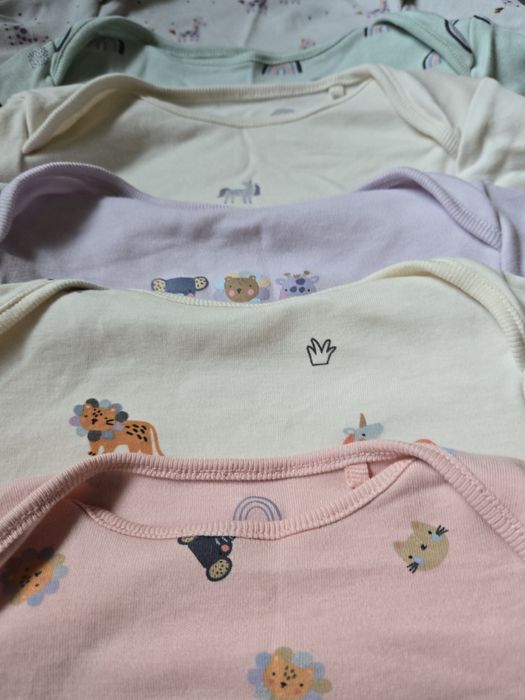 Body długi rękaw NEXT 68 piżamka pajac