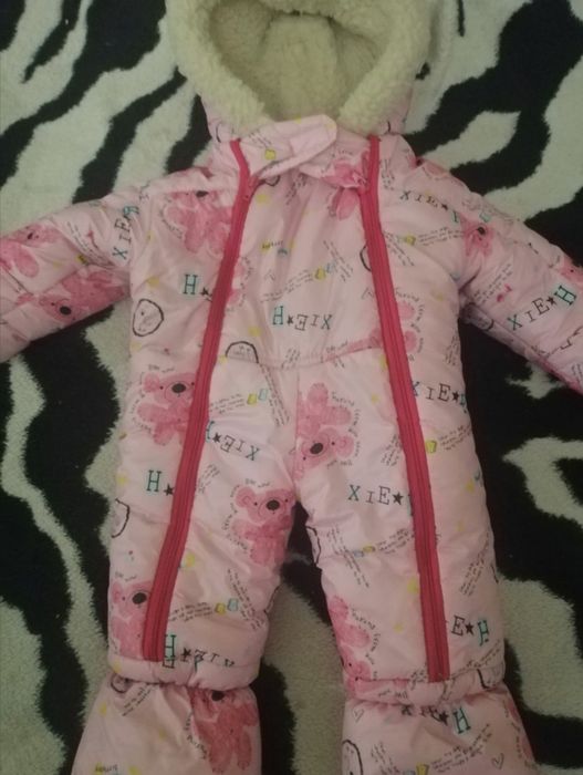 Зимний комбезна девочку