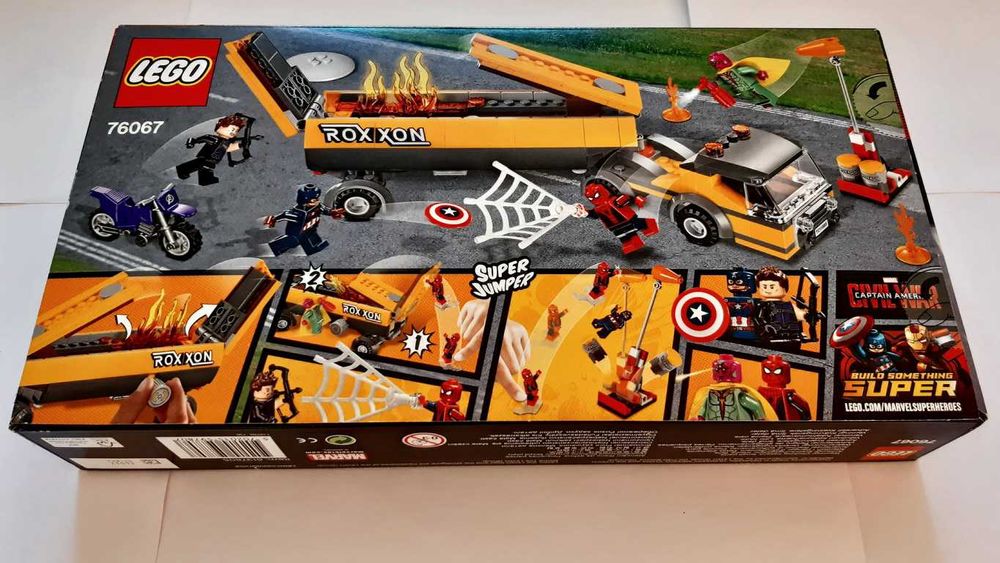LEGO Super Heroes Marvel Spider-Man 76067 Tanker Truck Takedown selado