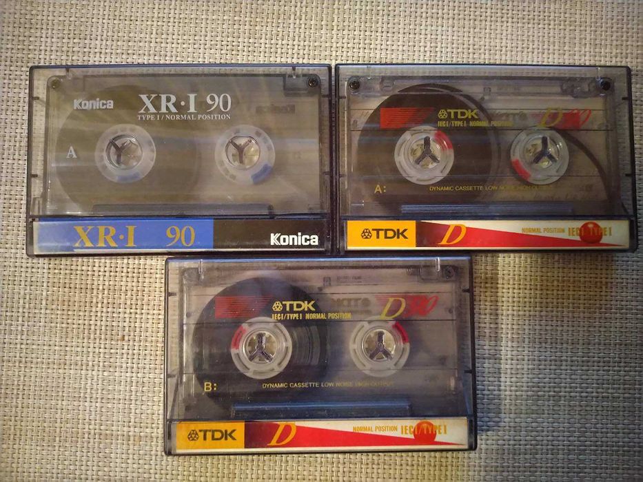 Аудиокассеты TDK с записью