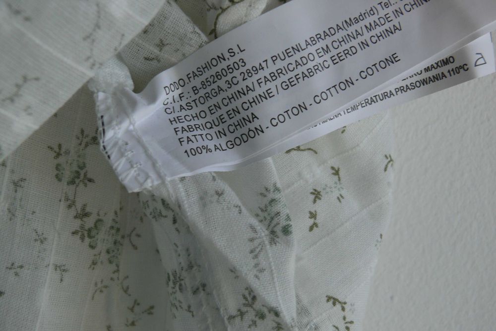 Túnica meia estação com Tema Floral