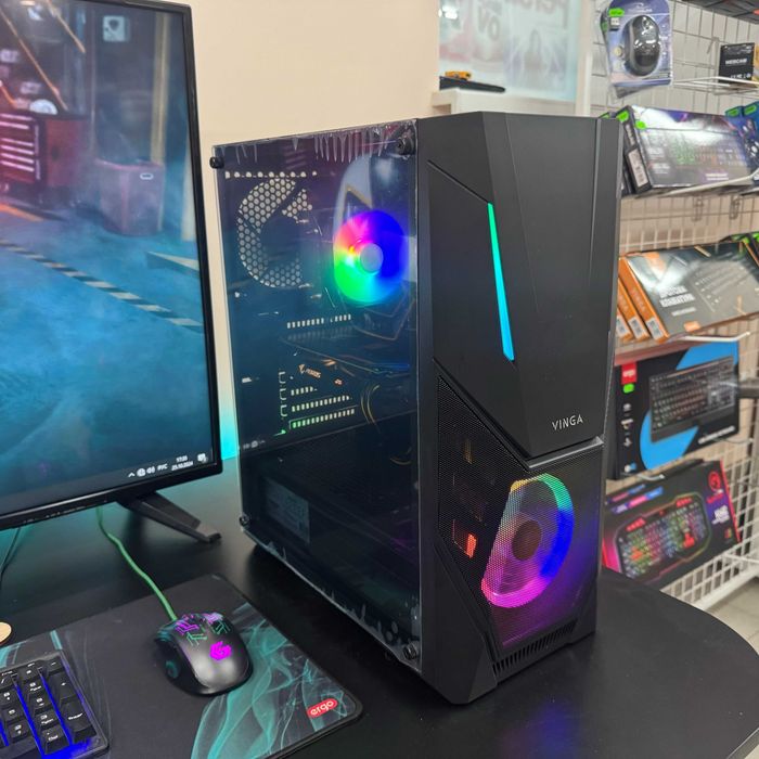 Компютер Новый Ryzen 5 4500, 16GB DDR4, Gigabyte RX 570, SSD 480GB