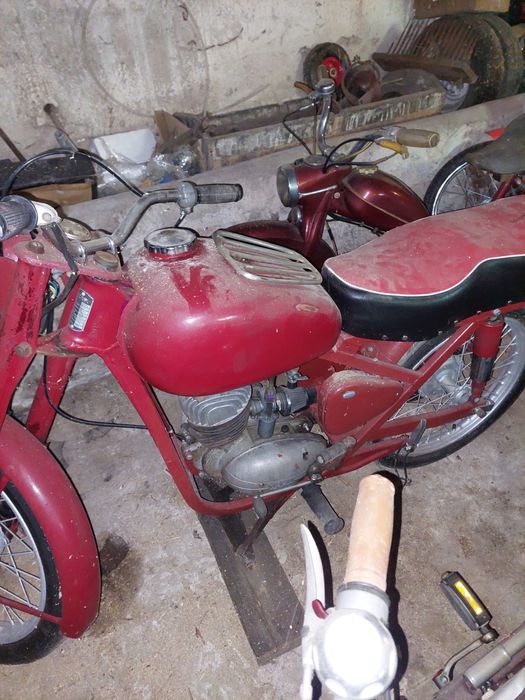 Motocykl zabytek WFM rok prod 1958