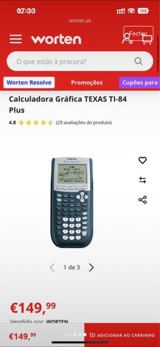 Calculadora Grafica TEXAS