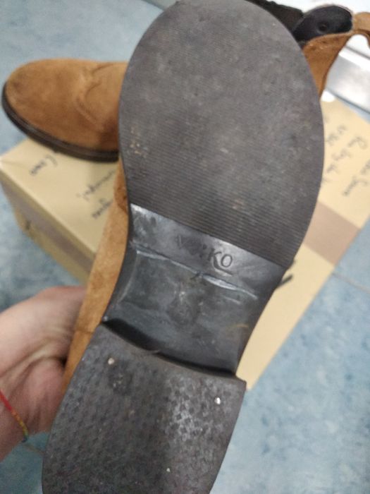 Botins de Pele 36